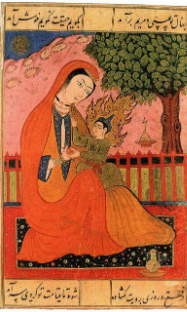 Painting of Mary and Jesus