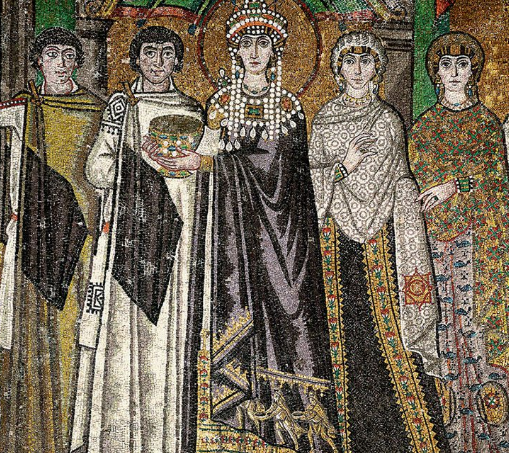 Byzantine mosaic of the Eastern Roman Empire